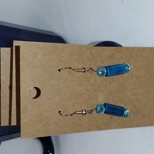 Blue wand Dangle